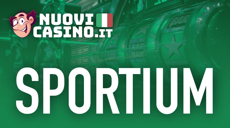 Interfaccia della piattaforma Sportium Italia su desktop e mobile