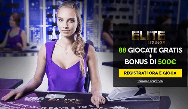 Elite Lounge 888 casino