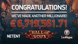 Casino per cellulare Leovegas: vincita milionaria!