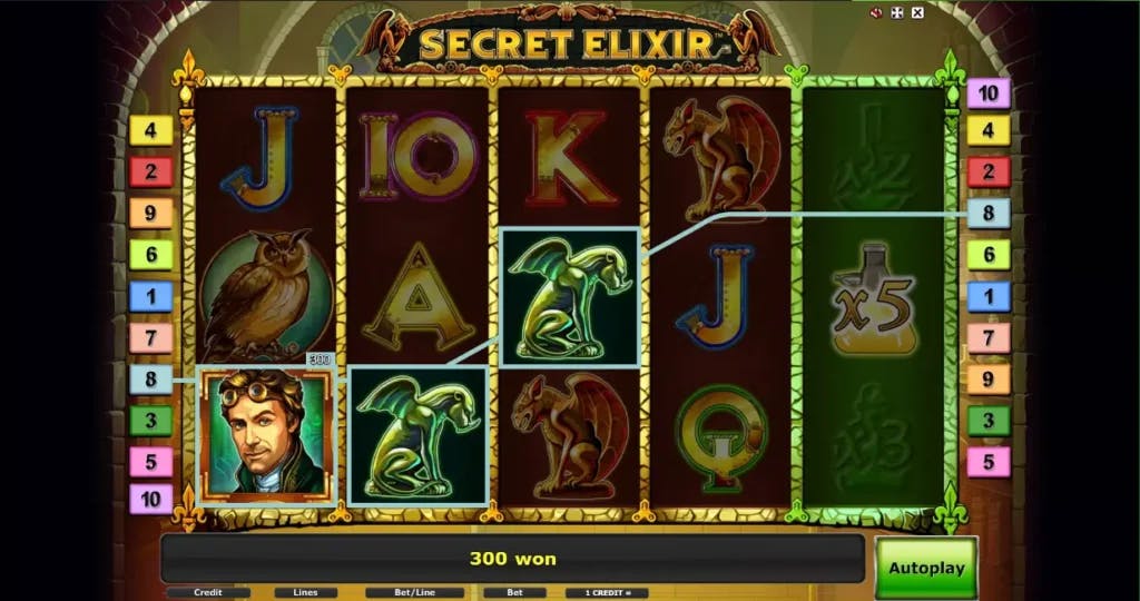 gioco base di secret elixir