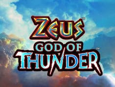 Zeus God of Thunder logo