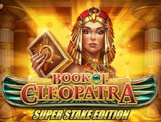 Book of Cleopatra Super Stake logo
