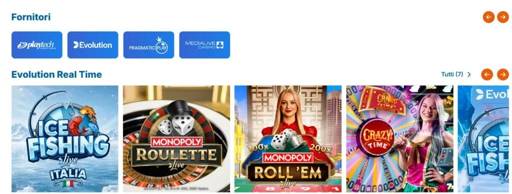 casino live di vincitu casino