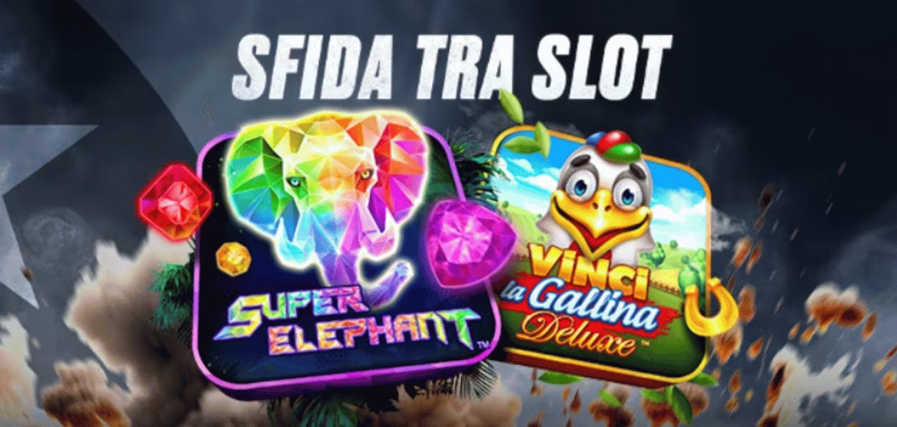 Pokerstars lancia il duello slot Gallina Deluxe vs Super Elephant