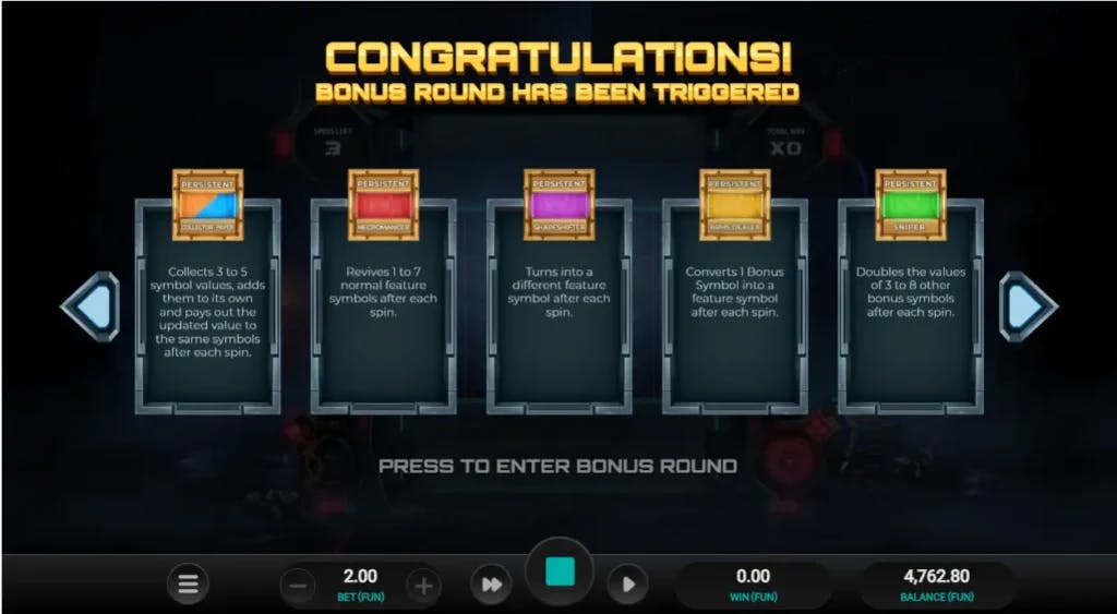 bonus round di money train 4