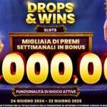 Betsson Casinò: parte la fase 5 del Drops & Wins