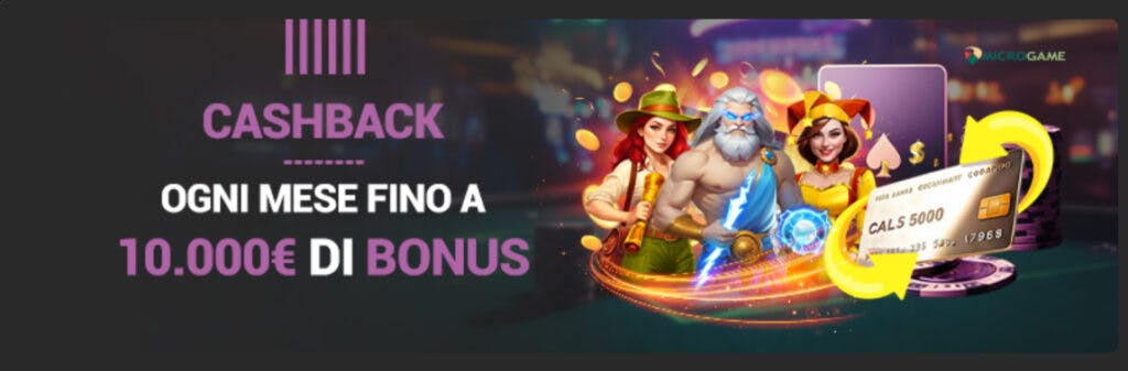 Codere Cashback Italia